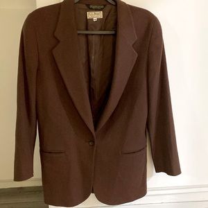 L.L. Bean Brown Blazer